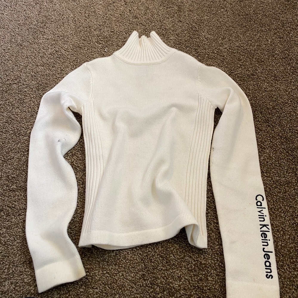 Calvin Klein Jeans warm turtle neck 💛